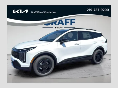 White 2026 Kia Sportage X-Line for sale in Burns Harbor, IN