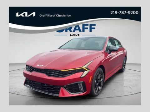 Red 2026 Kia K5 GT-Line for sale in Burns Harbor, IN