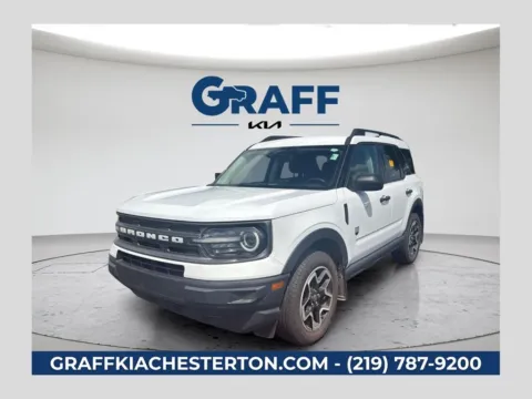 White 2024 Ford Bronco Sport Big Bend for sale in Burns Harbor, IN
