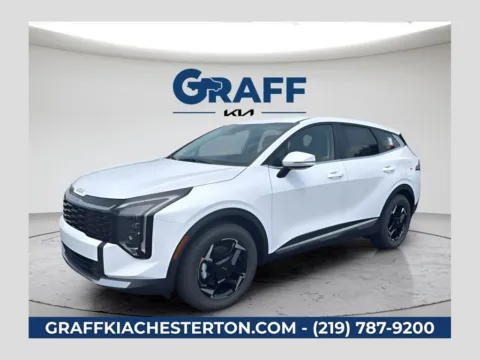 White 2026 Kia Sportage EX for sale in Burns Harbor, IN