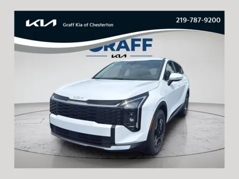 White 2026 Kia Sportage EX for sale in Burns Harbor, IN