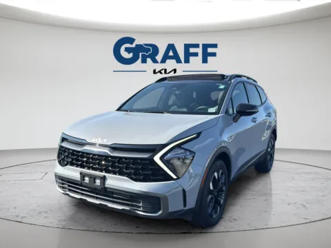 Gray 2023 Kia Sportage X-Line for sale in Burns Harbor, IN