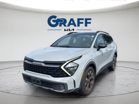 Gray 2023 Kia Sportage X-Line for sale in Burns Harbor, IN