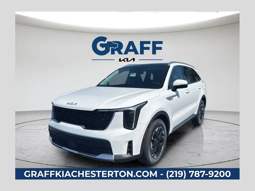 White 2026 Kia Sorento S for sale in Burns Harbor, IN