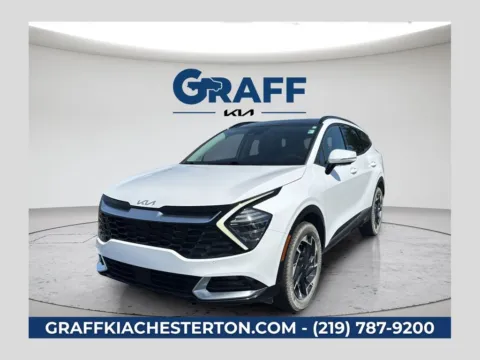 White 2024 Kia Sportage SX-Prestige for sale in Burns Harbor, IN