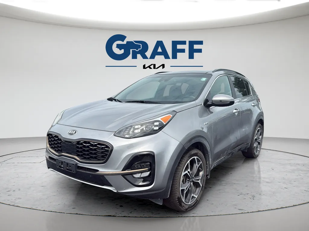 Gray 2020 Kia Sportage SX for sale in Burns Harbor, IN