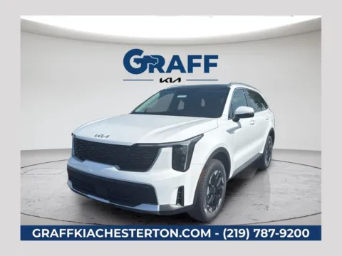 White 2026 Kia Sorento S for sale in Burns Harbor, IN