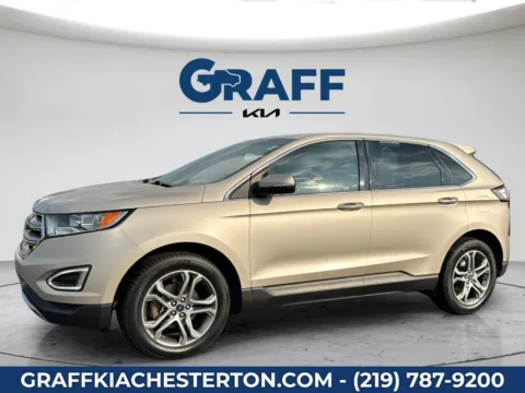 Another view of 2017 Ford Edge Titanium for sale in Burns Harbor, IN at Graff Kia of Chesterton
