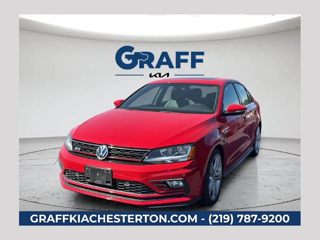 Red 2017 Volkswagen Jetta GLI for sale in Burns Harbor, IN