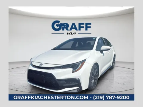 White 2022 Toyota Corolla SE for sale in Burns Harbor, IN