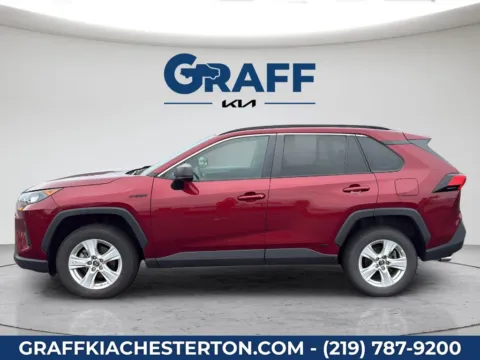 Another view of 2021 Toyota RAV4 Hybrid LE for sale in Burns Harbor, IN at Graff Kia of Chesterton