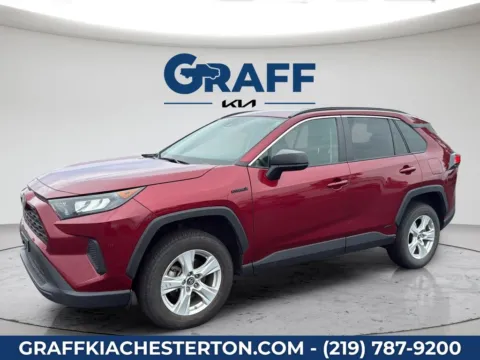 Photos of 2021 Toyota RAV4 Hybrid LE for sale in Burns Harbor, IN at Graff Kia of Chesterton