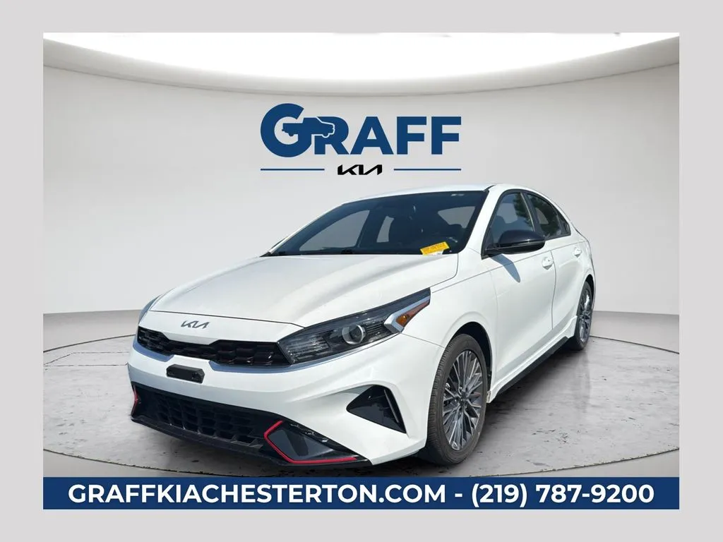 White 2023 Kia Forte GT-Line for sale in Burns Harbor, IN