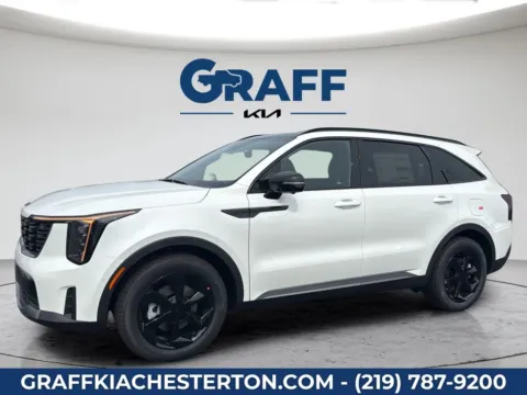 Photos of 2026 Kia Sorento Hybrid X-Line SX Prestige for sale in Burns Harbor, IN at Graff Kia of Chesterton