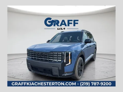 Blue 2027 Kia Telluride Hybrid X-Line SX Prestige for sale in Burns Harbor, IN
