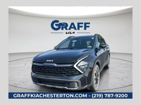 Black 2023 Kia Sportage X-Line for sale in Burns Harbor, IN