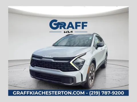 Gray 2024 Kia Sportage X-Line for sale in Burns Harbor, IN