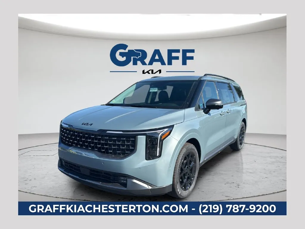 Green 2027 Kia Carnival Hybrid SX Prestige for sale in Burns Harbor, IN