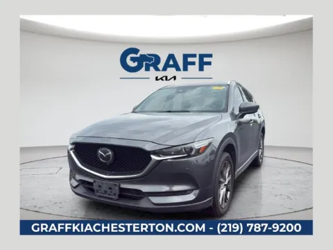 Gray 2019 Mazda CX-5 Signature for sale in Burns Harbor, IN