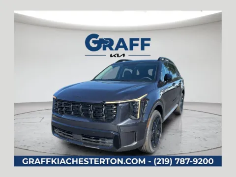 Gray 2026 Kia Sorento X-Line SX for sale in Burns Harbor, IN