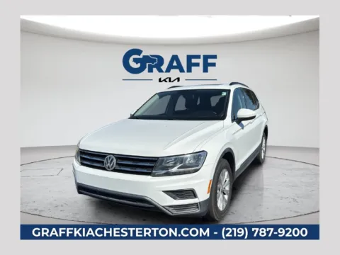 White 2018 Volkswagen Tiguan 2.0T SE for sale in Burns Harbor, IN