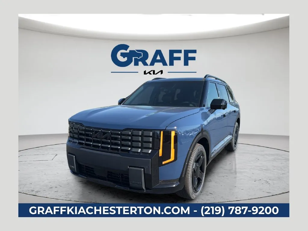 Blue 2027 Kia Telluride Hybrid X-Line SX for sale in Burns Harbor, IN