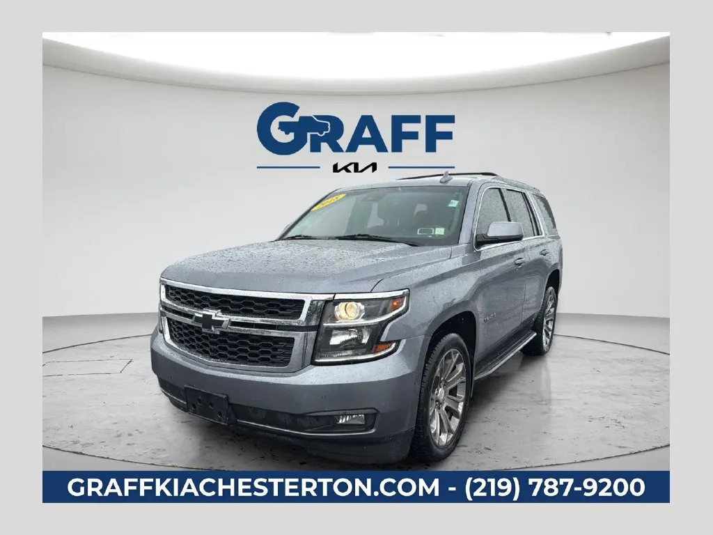 Gray 2018 Chevrolet Tahoe LT for sale in Burns Harbor, IN