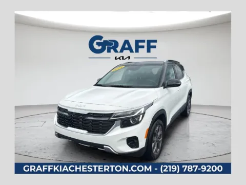 White 2024 Kia Seltos S for sale in Burns Harbor, IN
