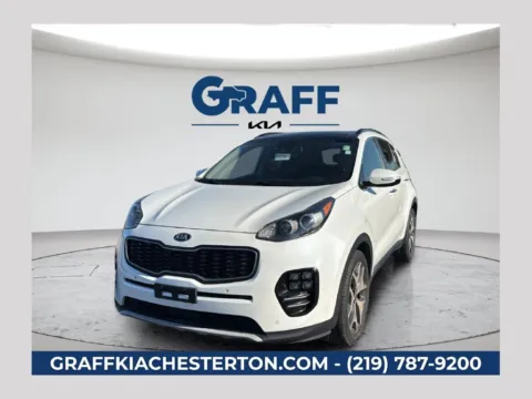 White 2018 Kia Sportage SX for sale in Burns Harbor, IN