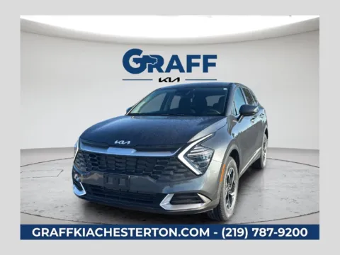 Gray 2024 Kia Sportage LX for sale in Burns Harbor, IN