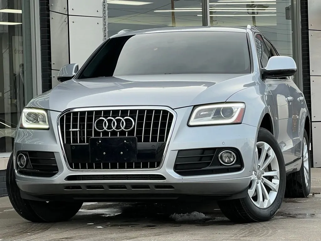 Silver 2015 Audi Q5 2.0T Premium Plus for sale in Indianapolis, IN