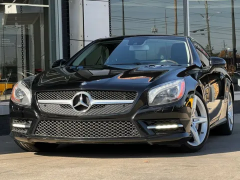 Black 2015 Mercedes-Benz SL-Class SL 400 Roadster for sale in Indianapolis, IN