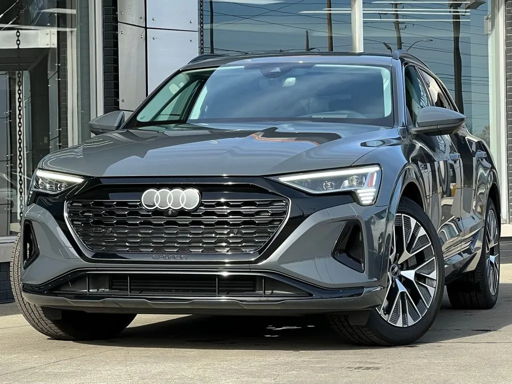 Gray 2024 Audi Q8 e-tron Prestige for sale in Indianapolis, IN