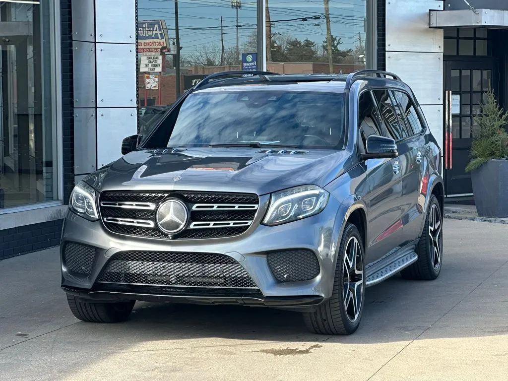 Gray 2018 Mercedes-Benz GLS 550 for sale in Indianapolis, IN