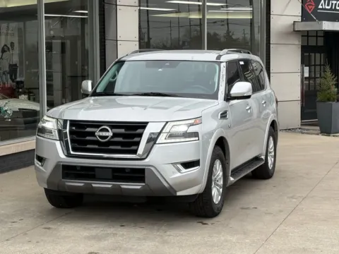 Silver 2021 Nissan Armada SV for sale in Indianapolis, IN