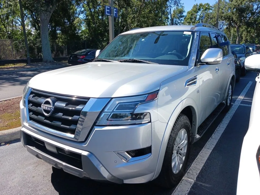 Silver 2021 Nissan Armada SV for sale in Indianapolis, IN