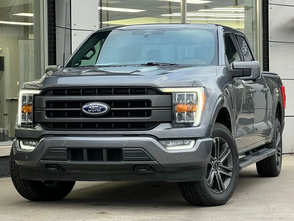 Gray 2022 Ford F-150 Lariat for sale in Indianapolis, IN