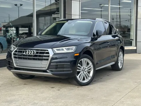 Blue 2018 Audi Q5 2.0T Premium Plus for sale in Indianapolis, IN