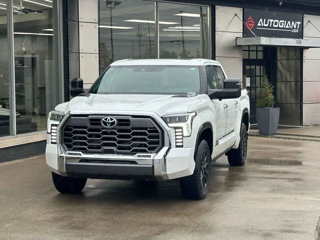 White 2024 Toyota Tundra Hybrid 1794 Edition for sale in Indianapolis, IN