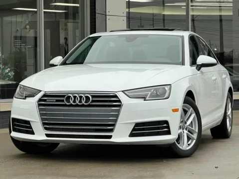 White 2017 Audi A4 2.0T Premium for sale in Indianapolis, IN