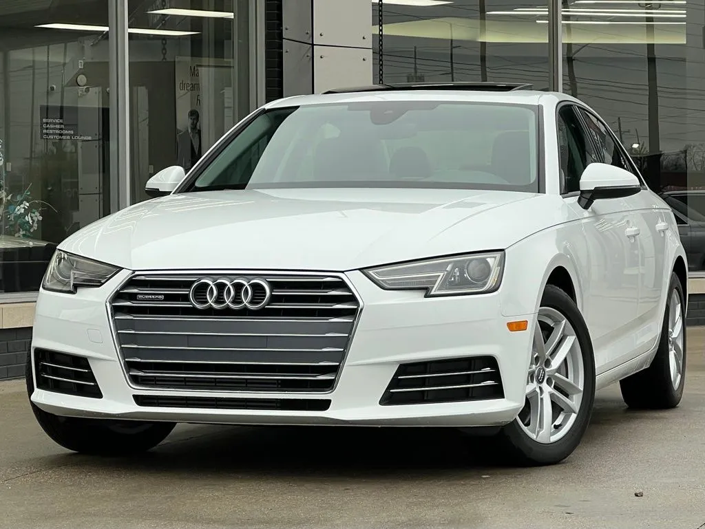 White 2017 Audi A4 2.0T Premium for sale in Indianapolis, IN