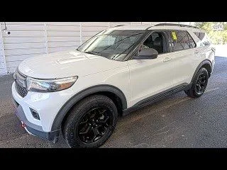 White 2022 Ford Explorer Timberline for sale in Indianapolis, IN