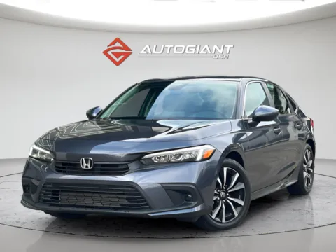 Black 2022 Honda Civic EX for sale in Indianapolis, IN