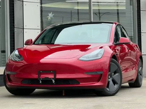 Red 2021 Tesla Model 3 Long Range for sale in Indianapolis, IN