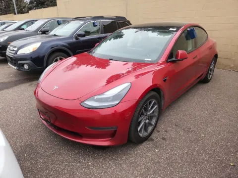 Red 2021 Tesla Model 3 Long Range for sale in Indianapolis, IN