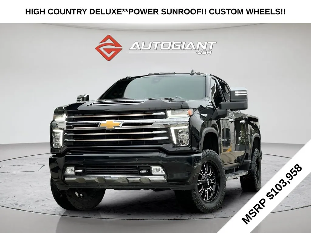 Black 2023 Chevrolet Silverado 3500HD High Country for sale in Indianapolis, IN