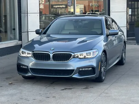 Gray 2018 BMW 5 Series 540i xDrive for sale in Indianapolis, IN