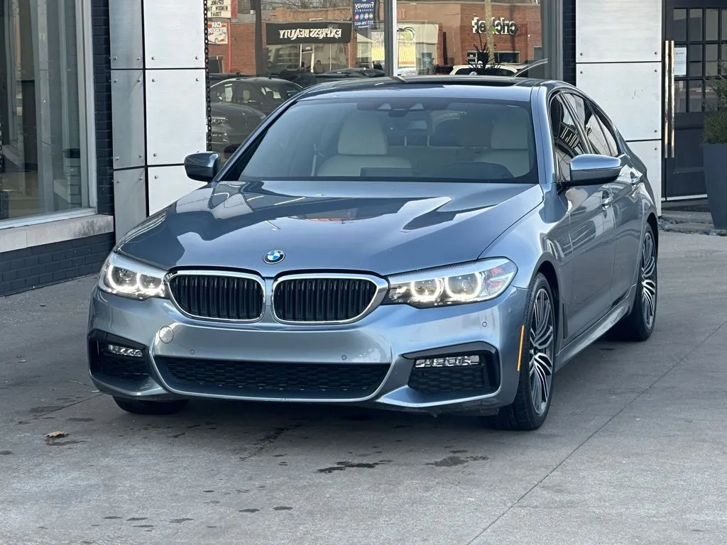 Gray 2018 BMW 5 Series 540i xDrive for sale in Indianapolis, IN