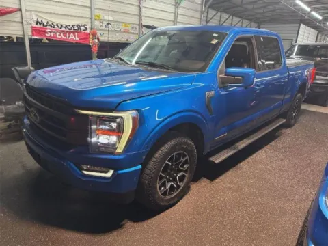 Blue 2021 Ford F-150 Lariat for sale in Indianapolis, IN