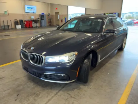 Blue 2016 BMW 7 Series 740i for sale in Indianapolis, IN